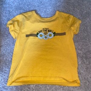 Vans crop top tshirt